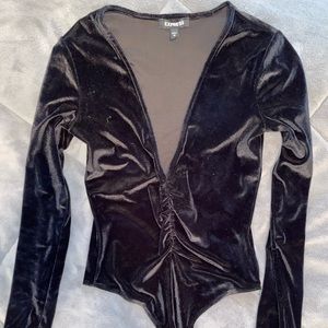 velvet body suit